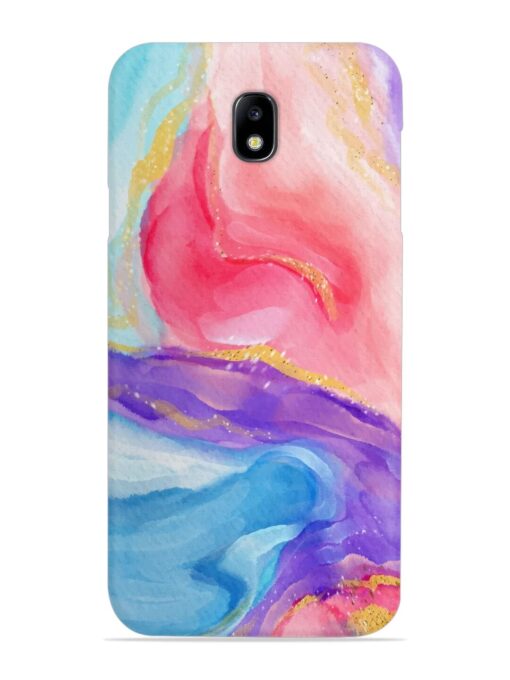 Watercolor Gradient Snap Case for Samsung Galaxy J7 (2017) Zapvi