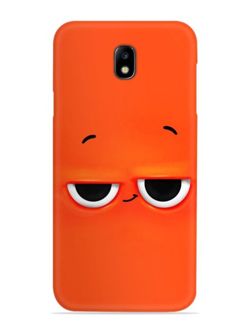 Smiley Face Snap Case for Samsung Galaxy J7 (2017) Zapvi