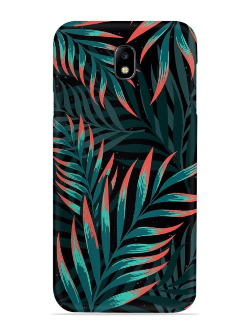 Green Leaf Art Snap Case for Samsung Galaxy J7 (2017)