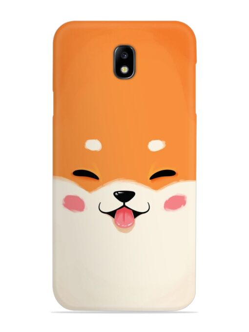 Happy Cat Art Snap Case for Samsung Galaxy J7 (2017)