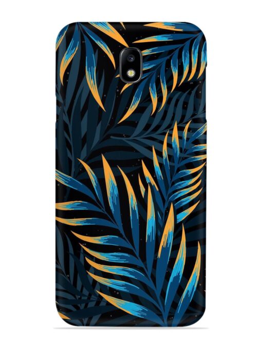 Abstract Leaf Art Snap Case for Samsung Galaxy J7 (2017) Zapvi