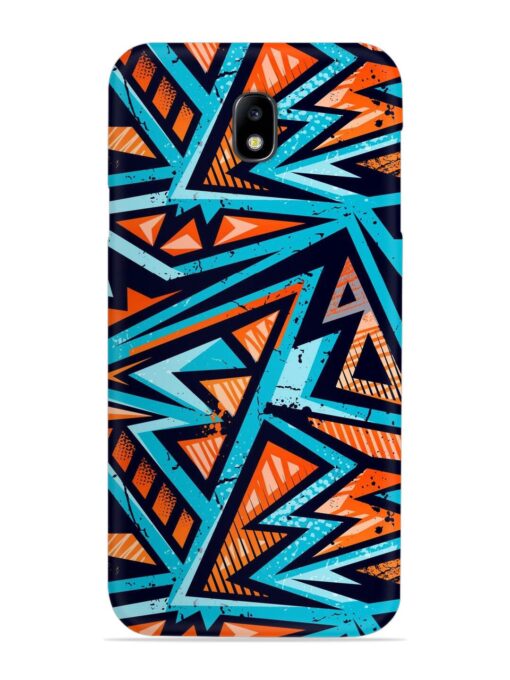 Abstract Seamless Grunge Snap Case for Samsung Galaxy J7 (2017) Zapvi