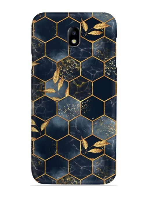 Marble Hexagon Seamless Snap Case for Samsung Galaxy J7 (2017) Zapvi