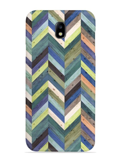 Chevron Random Color Snap Case for Samsung Galaxy J7 (2017) Zapvi