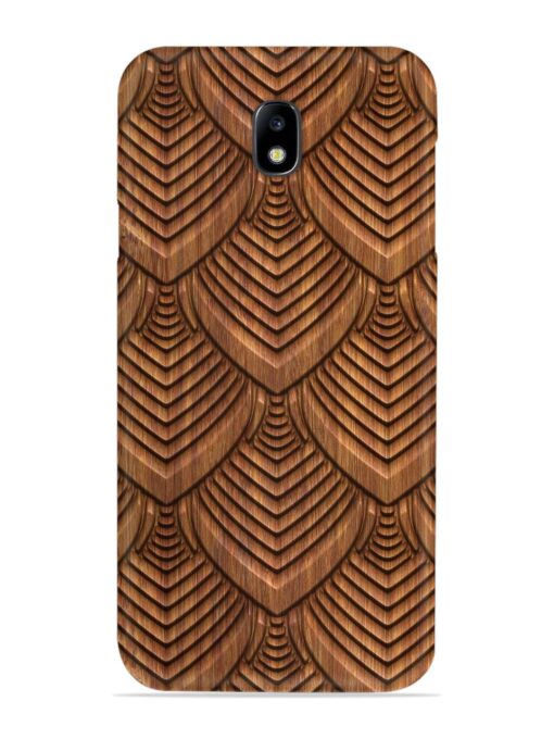 Carved Pattern On Snap Case for Samsung Galaxy J7 (2017) Zapvi