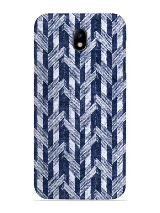 Abstract Herringbone Motif Snap Case for Samsung Galaxy J7 (2017) Zapvi