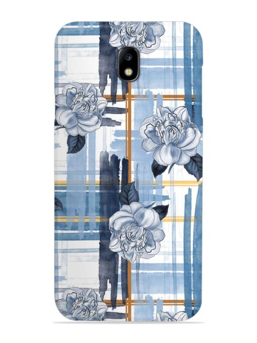 Watercolor Pattern Rose Snap Case for Samsung Galaxy J7 (2017) Zapvi