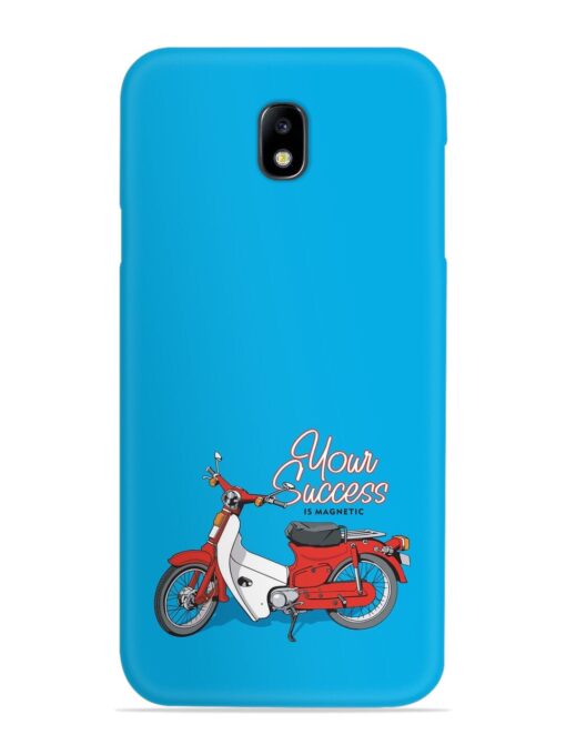 Motorcycles Image Vector Snap Case for Samsung Galaxy J7 (2017) Zapvi