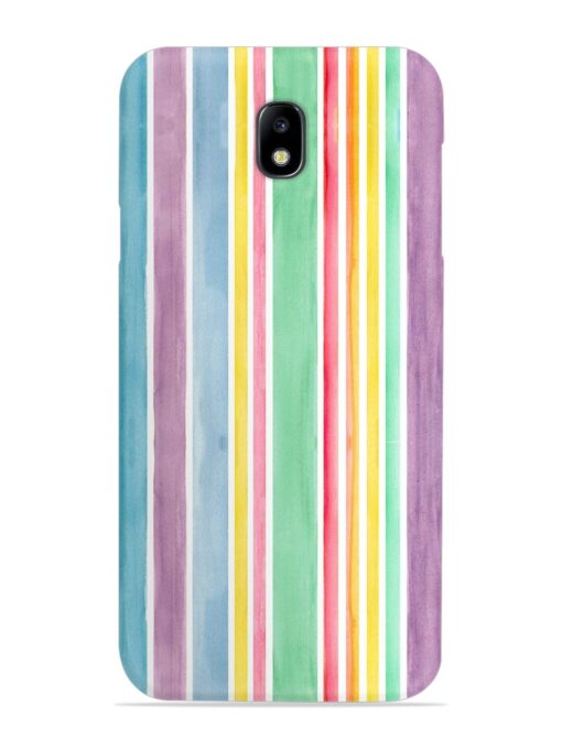 Hand Drawn Watercolor Snap Case for Samsung Galaxy J7 (2017) Zapvi