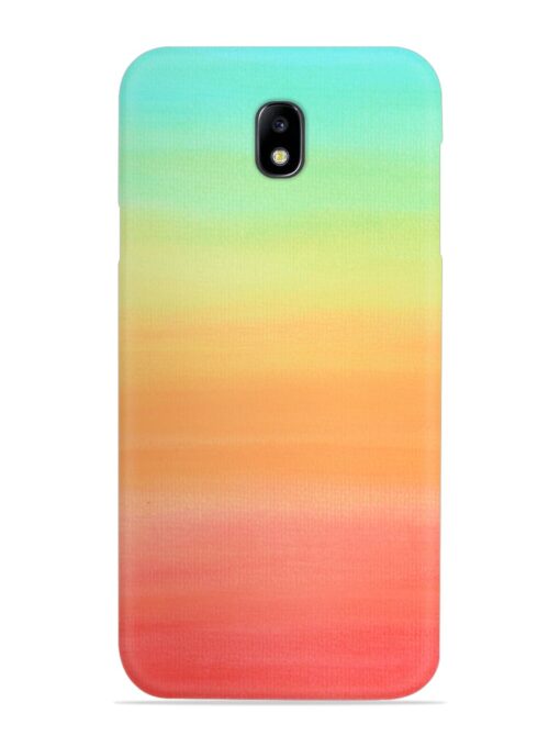 Background Sky Watercolor Snap Case for Samsung Galaxy J7 (2017)