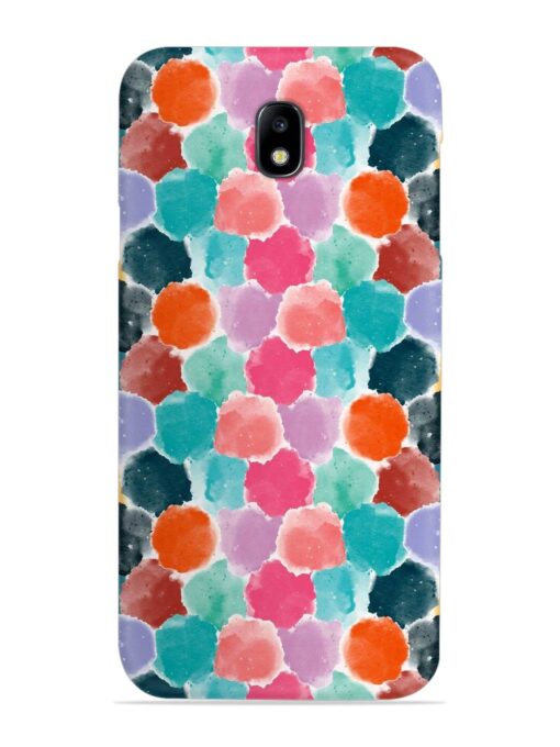 Colorful Seamless Pattern Snap Case for Samsung Galaxy J7 (2017) Zapvi