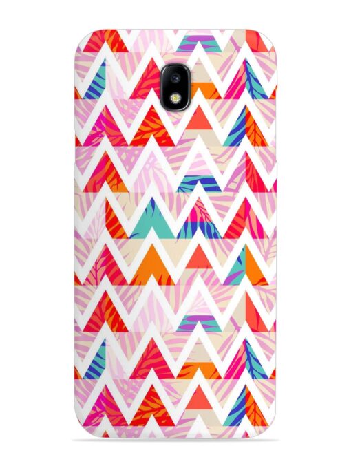 Abstract Triangle Background Snap Case for Samsung Galaxy J7 (2017) Zapvi