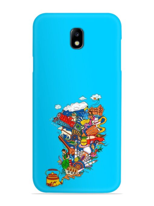 Vector Design Indian Snap Case for Samsung Galaxy J7 (2017)