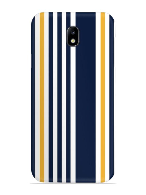 Seamless Stripe Pattern Snap Case for Samsung Galaxy J7 (2017)