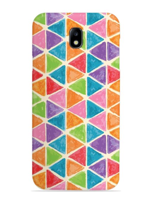 Seamless Colorful Isometric Snap Case for Samsung Galaxy J7 (2017)