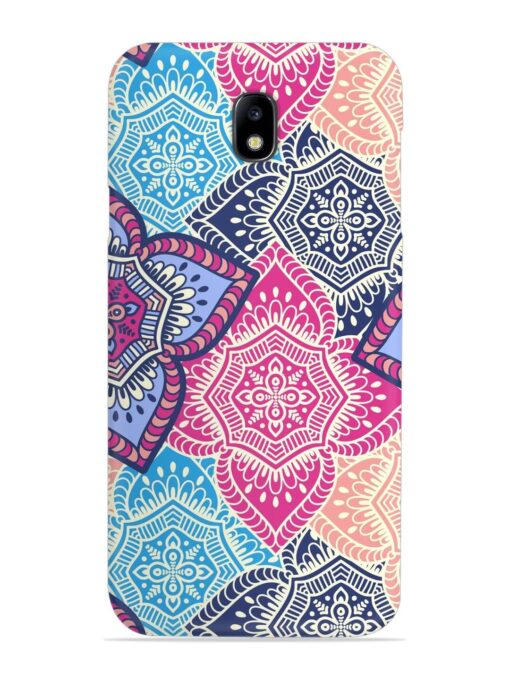 Ethnic Floral Seamless Snap Case for Samsung Galaxy J7 (2017)