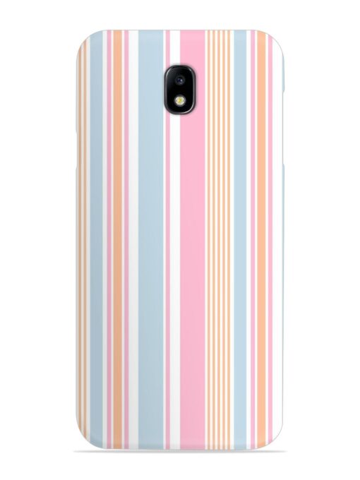 Stripe Seamless Pattern Snap Case for Samsung Galaxy J7 (2017)