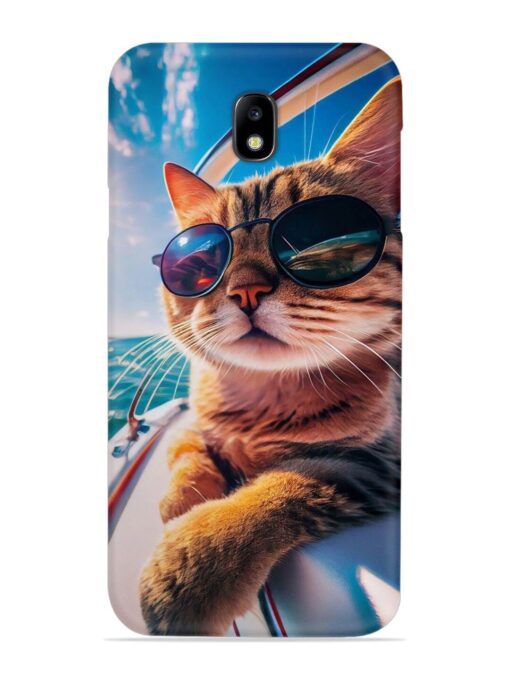 Cat In Style Snap Case for Samsung Galaxy J7 (2017)