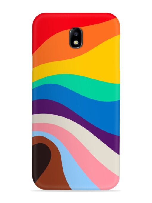 Minimal Pride Art Snap Case for Samsung Galaxy J7 (2017)