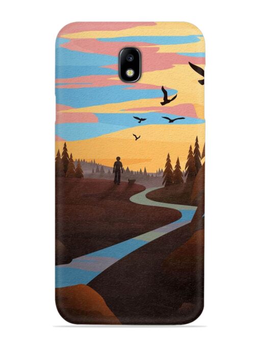 Natural Landscape Art Snap Case for Samsung Galaxy J7 (2017)