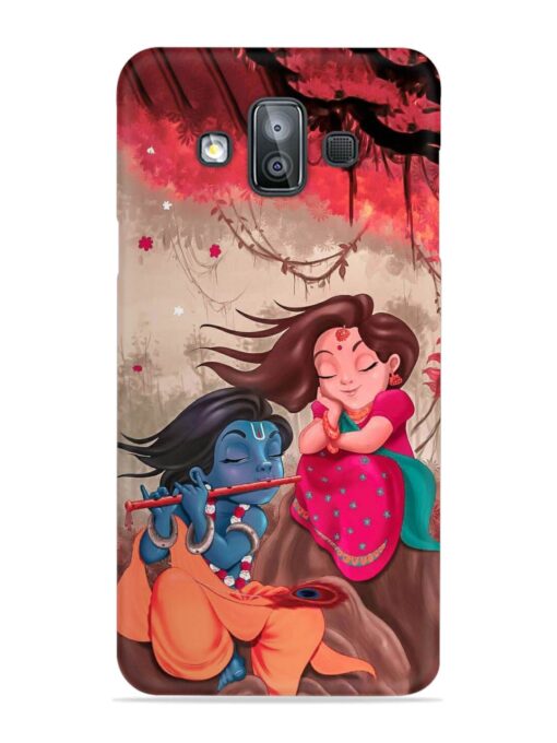 Radhe Krishna Water Art Snap Case for Samsung Galaxy J7 Duo Zapvi