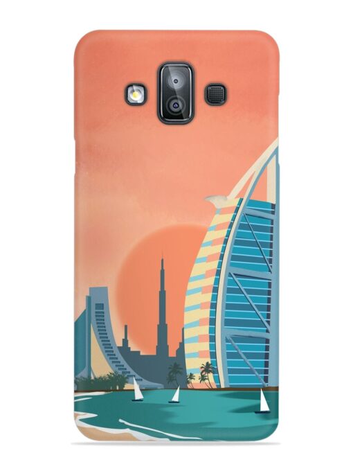 Dubai Architectural Scenery Snap Case for Samsung Galaxy J7 Duo Zapvi