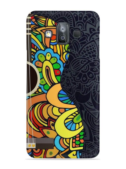 Guitar Vector Art Snap Case for Samsung Galaxy J7 Duo Zapvi