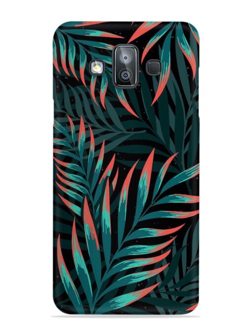 Green Leaf Art Snap Case for Samsung Galaxy J7 Duo Zapvi