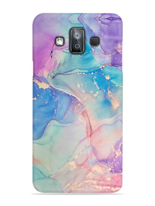 Alcohol Ink Colors Snap Case for Samsung Galaxy J7 Duo Zapvi