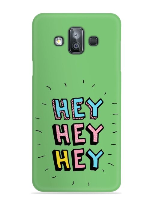 Hey Vector Cartoon Snap Case for Samsung Galaxy J7 Duo Zapvi