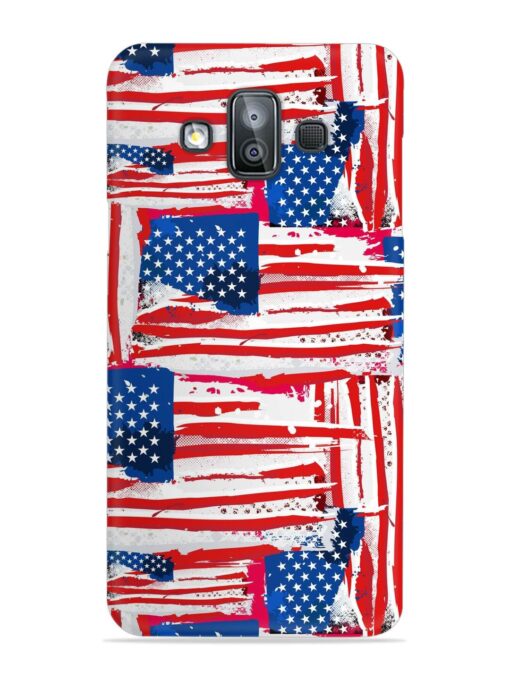 Usa Flag Seamless Snap Case for Samsung Galaxy J7 Duo Zapvi