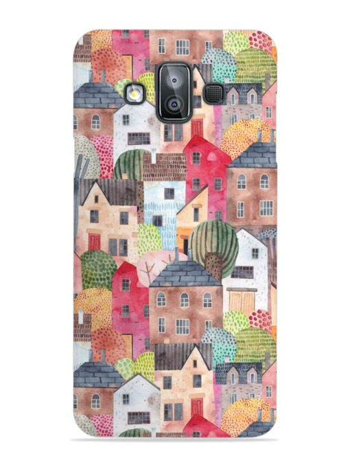 Abstract Seamless Pattern Snap Case for Samsung Galaxy J7 Duo