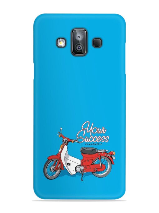 Motorcycles Image Vector Snap Case for Samsung Galaxy J7 Duo