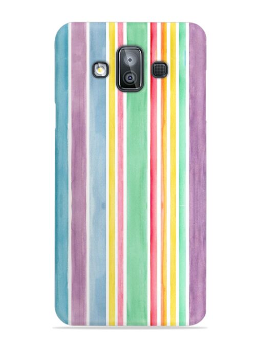 Hand Drawn Watercolor Snap Case for Samsung Galaxy J7 Duo Zapvi