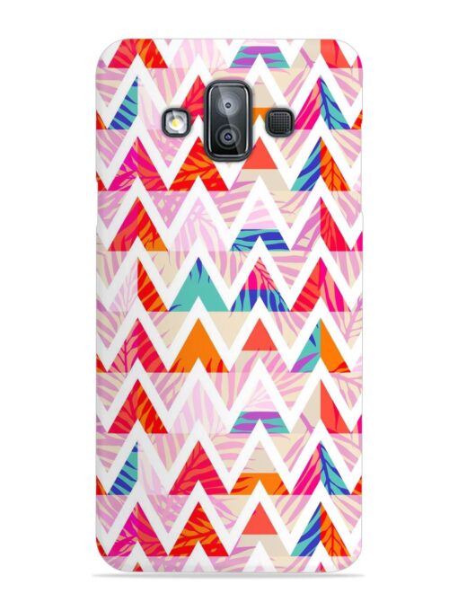 Abstract Triangle Background Snap Case for Samsung Galaxy J7 Duo