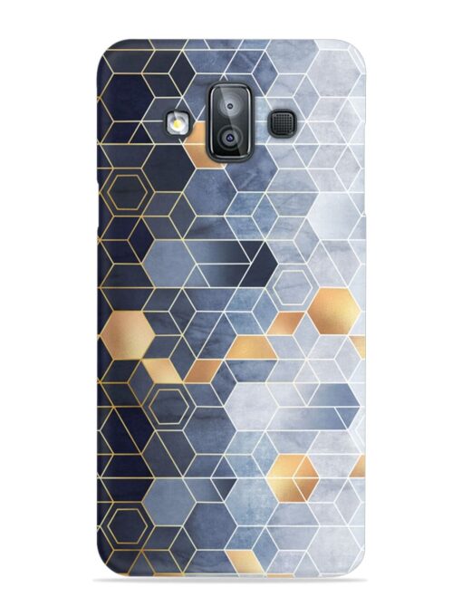 Geometric Abstraction Hexagons Snap Case for Samsung Galaxy J7 Duo