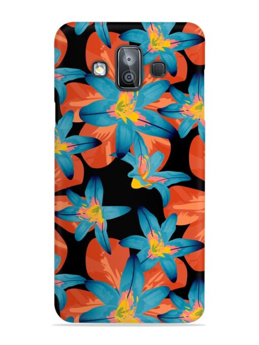 Philippine Flowers Seamless Snap Case for Samsung Galaxy J7 Duo