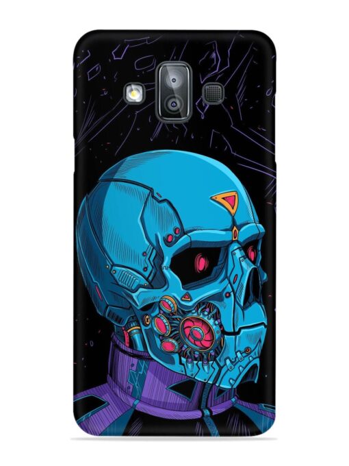 Skull Robo Vector Snap Case for Samsung Galaxy J7 Duo Zapvi