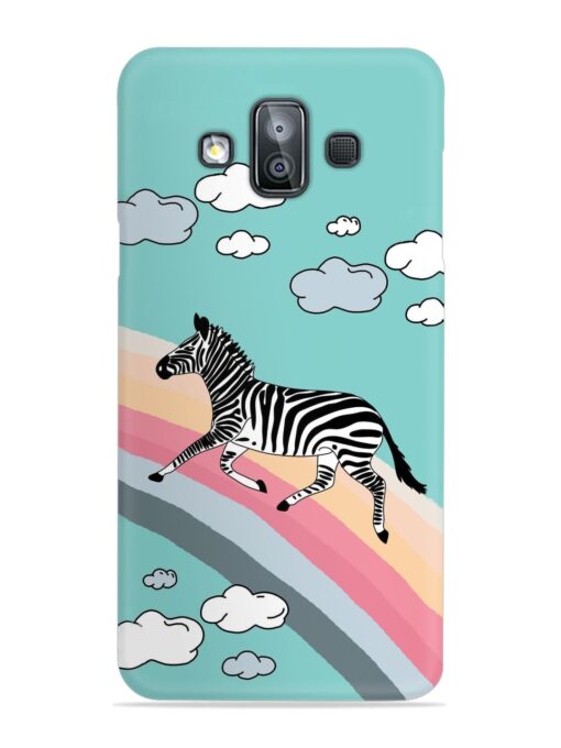 Running Zebra Snap Case for Samsung Galaxy J7 Duo