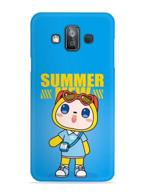 Summer Mew Cartoon Snap Case for Samsung Galaxy J7 Duo