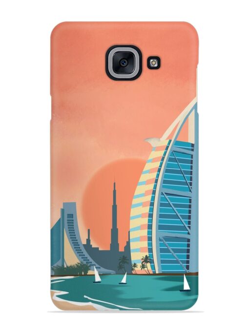 Dubai Architectural Scenery Snap Case for Samsung Galaxy J7 Max Zapvi