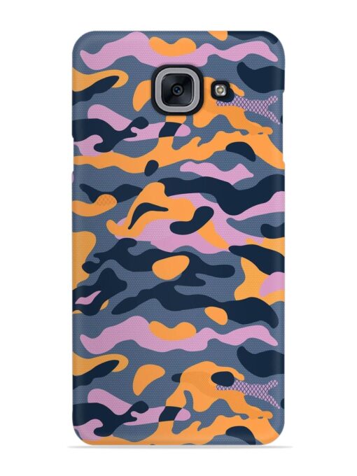 Camouflage Army Military English Orange Art Snap Case for Samsung Galaxy J7 Max Zapvi