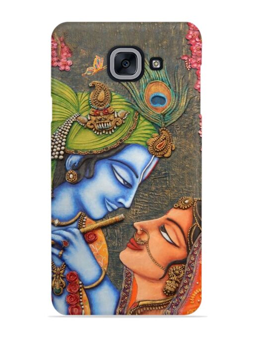 Lord Radha Krishna Flute Art Snap Case for Samsung Galaxy J7 Max Zapvi