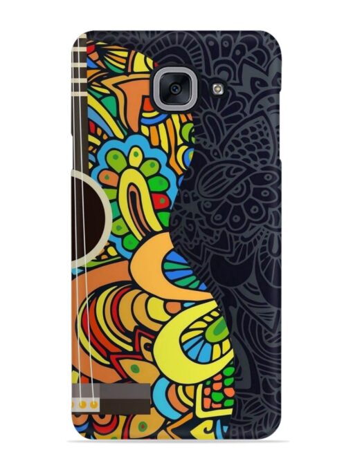 Guitar Vector Art Snap Case for Samsung Galaxy J7 Max