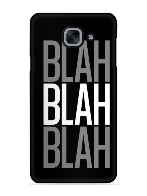 Blah Blah Blah Wallpaper Snap Case for Samsung Galaxy J7 Max Zapvi