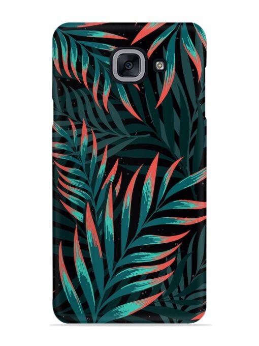 Green Leaf Art Snap Case for Samsung Galaxy J7 Max Zapvi