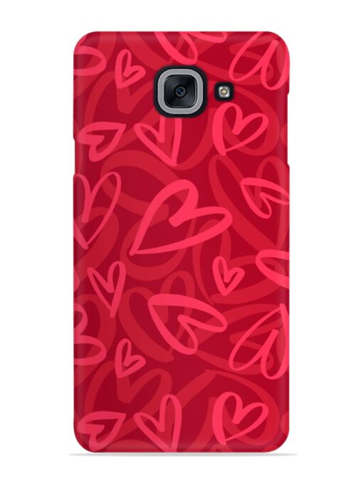 Seamless Romantic Pattern Snap Case for Samsung Galaxy J7 Max Zapvi