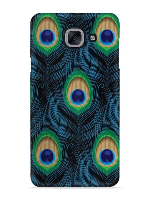 Seamless Pattern Peacock Snap Case for Samsung Galaxy J7 Max Zapvi