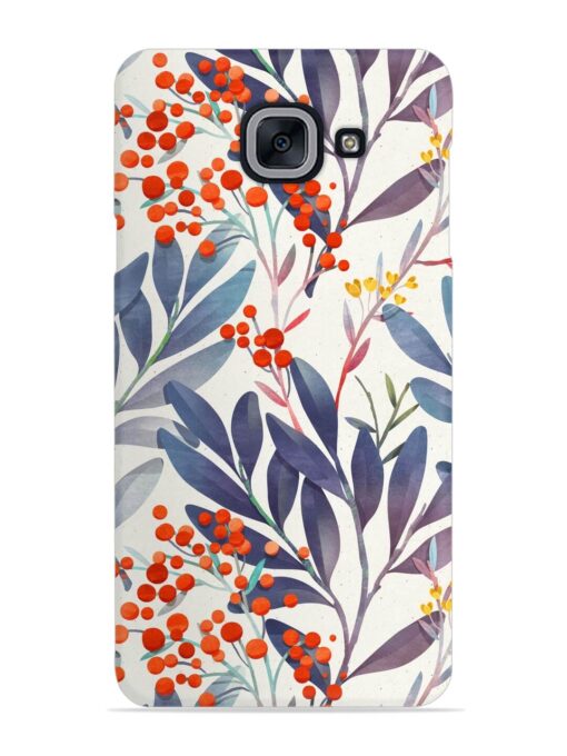 Seamless Floral Pattern Snap Case for Samsung Galaxy J7 Max Zapvi