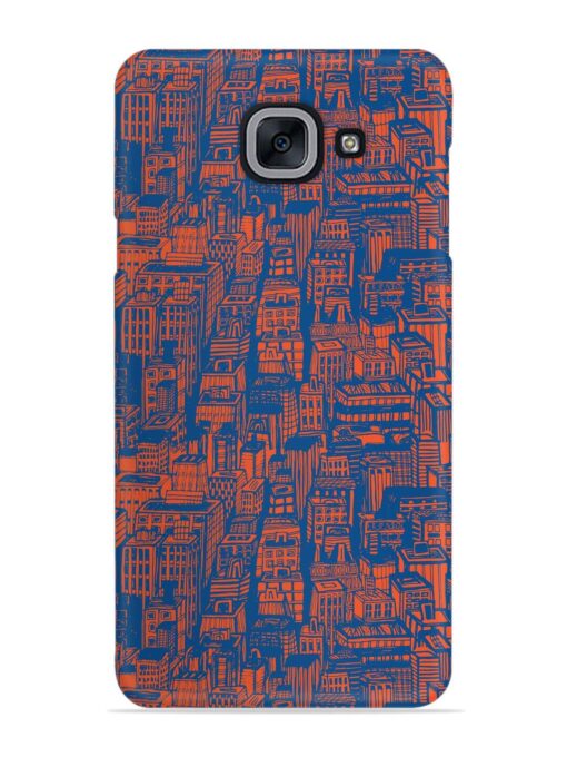 Hand Drawn Seamless Snap Case for Samsung Galaxy J7 Max Zapvi